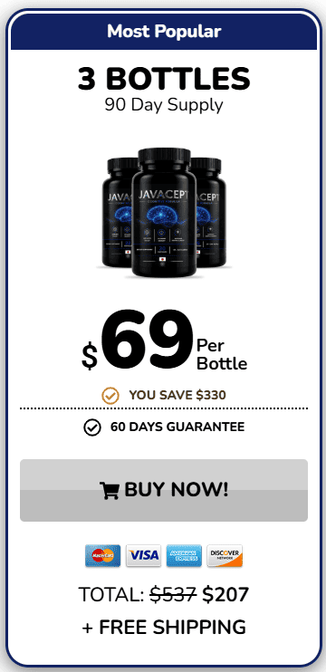 javacept 3 bottles price